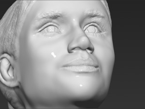 meghan markle bust 3d printing ready stl obj 3D Print Model