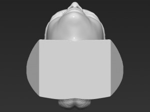 meghan markle bust ready for full color 3d printing Modelo de Impressão 3D