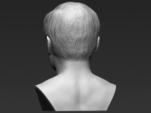jackie chan bust 3d printing ready stl obj 3D Print Model