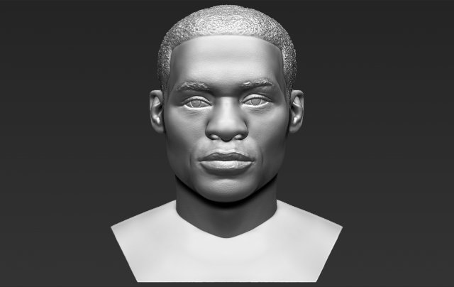 russel westbrook bust 3d printing ready stl obj 3D Print Model .c4d .max .obj .3ds .fbx .stl .blend 