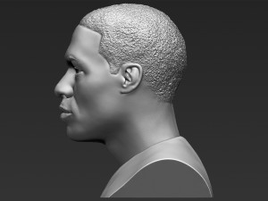 russel westbrook bust 3d printing ready stl obj 3D Print Model