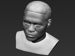 russel westbrook bust 3d printing ready stl obj 3D Print Model