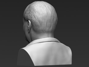 winston churchill bust 3d printing ready stl obj Modèles 3D en vedette