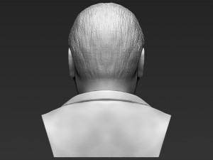 winston churchill bust 3d printing ready stl obj Modèles 3D en vedette