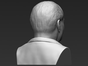 winston churchill bust 3d printing ready stl obj Modèles 3D en vedette