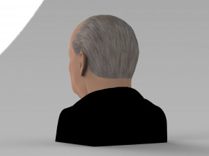 winston churchill bust ready for full color 3d printing Modèles 3D en vedette