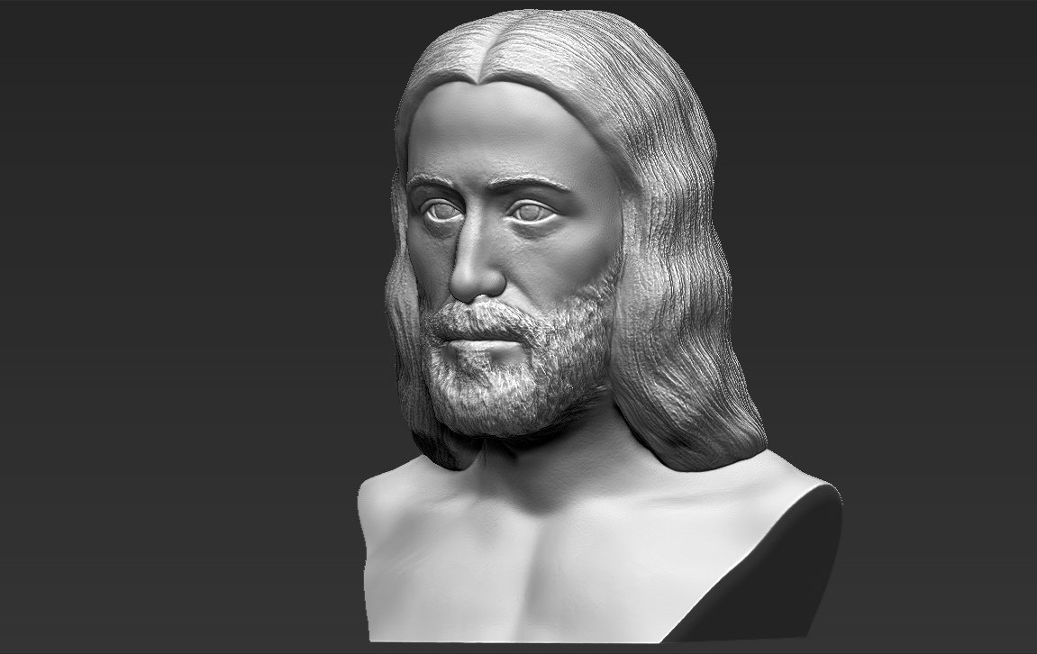 Jesus Reconstruction Based On Shroud Of Turin 3d Printing Ready 3d Modell In Skulptur 3dexport