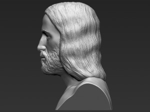 jesus reconstruction based on shroud of turin 3d printing ready 3D प्रिंट मॉडल