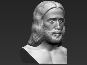 jesus reconstruction based on shroud of turin 3d printing ready 3D प्रिंट मॉडल