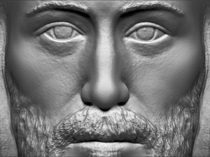 jesus reconstruction based on shroud of turin 3d printing ready 3D प्रिंट मॉडल