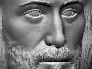 jesus reconstruction based on shroud of turin 3d printing ready 3D प्रिंट मॉडल