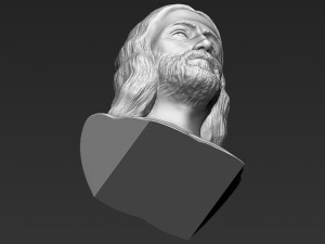 jesus reconstruction based on shroud of turin 3d printing ready 3D प्रिंट मॉडल