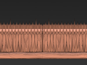 the black gate of mordor from the lord of the rings stl obj 3D-printmodel