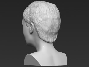 audrey hepburn bust 3d printing ready stl obj formats 3D प्रिंट मॉडल