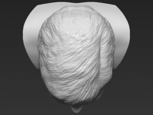audrey hepburn bust 3d printing ready stl obj formats 3D प्रिंट मॉडल