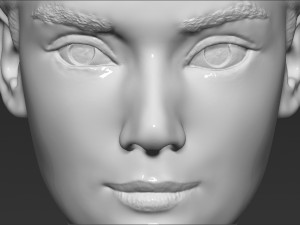 audrey hepburn bust 3d printing ready stl obj formats 3D प्रिंट मॉडल