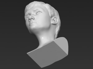 audrey hepburn bust 3d printing ready stl obj formats 3D प्रिंट मॉडल
