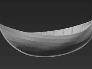 elven boat from lothlorien lord of the rings stl obj 3D-printmodel
