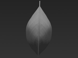 elven boat from lothlorien lord of the rings stl obj 3D-printmodel