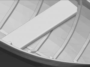 elven boat from lothlorien lord of the rings stl obj 3D-printmodel