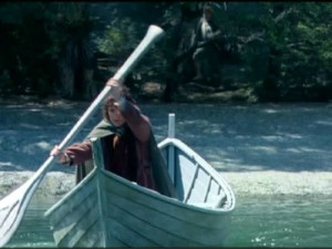 elven boat from lothlorien lord of the rings stl obj 3D-printmodel