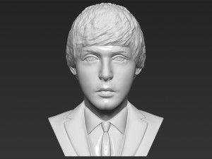 paul mccartney bust 3d printing ready stl obj 3D Print Model