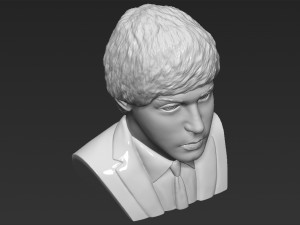 paul mccartney bust 3d printing ready stl obj 3Dプリントモデル