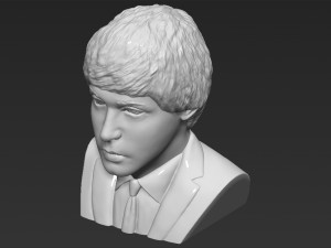 paul mccartney bust 3d printing ready stl obj 3Dプリントモデル