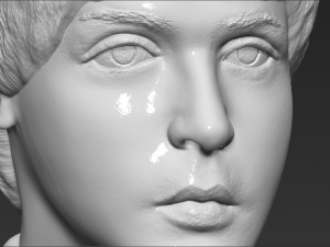 paul mccartney bust 3d printing ready stl obj 3Dプリントモデル
