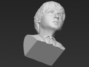 paul mccartney bust 3d printing ready stl obj 3Dプリントモデル