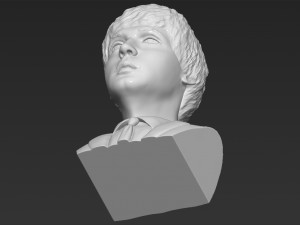 paul mccartney bust 3d printing ready stl obj 3Dプリントモデル
