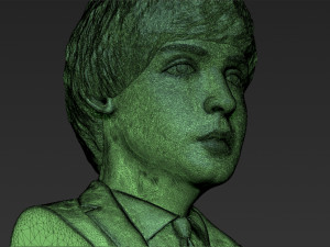 paul mccartney bust 3d printing ready stl obj 3Dプリントモデル