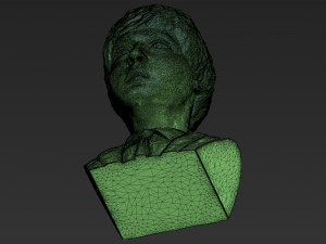 paul mccartney bust 3d printing ready stl obj 3Dプリントモデル