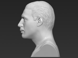 freddie mercury bust 3d printing ready stl obj formats Model do druku 3D