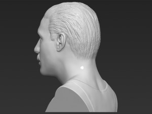 freddie mercury bust 3d printing ready stl obj formats Model do druku 3D