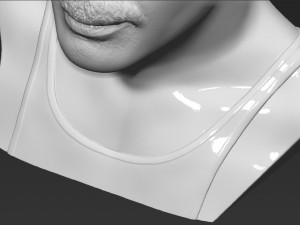 freddie mercury bust 3d printing ready stl obj formats Model do druku 3D