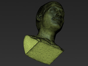 freddie mercury bust 3d printing ready stl obj formats Model do druku 3D