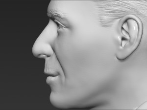 frank sinatra bust 3d printing ready stl obj formats 3D 프린트 모델