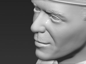 frank sinatra bust 3d printing ready stl obj formats 3D 프린트 모델