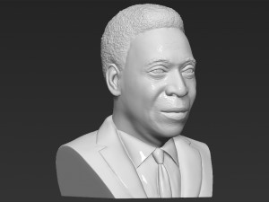 pele bust 3d printing ready stl obj formats Model do druku 3D