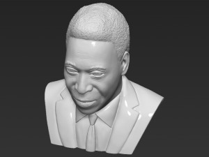 pele bust 3d printing ready stl obj formats Model do druku 3D