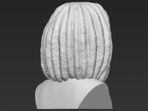 bob marley bust 3d printing ready stl obj formats Model Cetak 3D