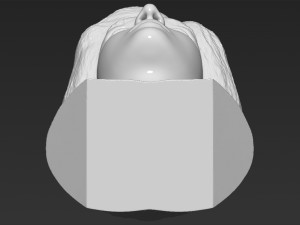princess diana bust 3d printing ready stl obj formats 3D Baskı Modeli
