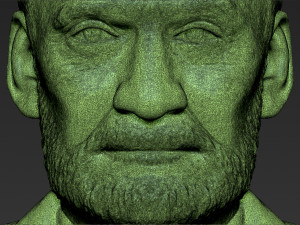buzz aldrin bust 3d printing ready stl obj formats Model Cetak 3D