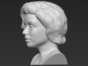 marilyn monroe bust 3d printing ready stl obj formats 3D प्रिंट मॉडल