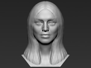 madonna bust 3d printing ready stl obj formats 3D Print Models