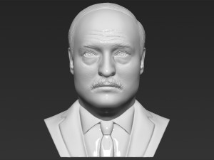 alexander lukashenko bust 3d printing ready stl obj formats 3D Print Model