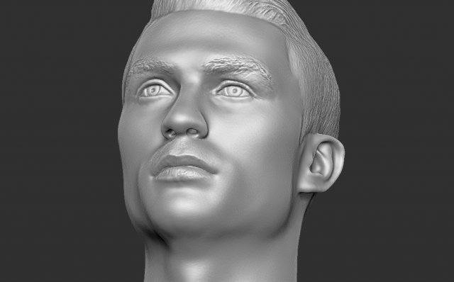 busto ronaldo by Aritz, Download free STL model