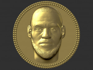 STL file Lebron James in Lakers jersey Ready to 3D print・3D printing idea  to download・Cults