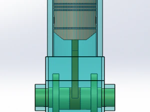 ic engine 3D Model